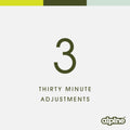 3 Adjustments